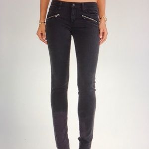 JOE’S JEAN IN-LINE ZIP SKINNY IN ‘BRYNN’